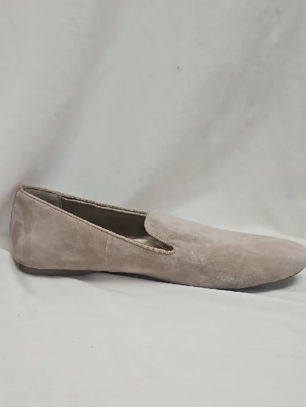 Birdies The Starling Suede Loafer Flats - Latte Beige Size 10
